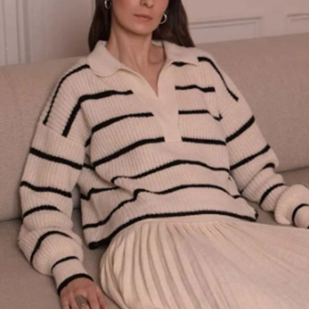Miou Muse Striped Sweater | Size M - Picture 1 of 9